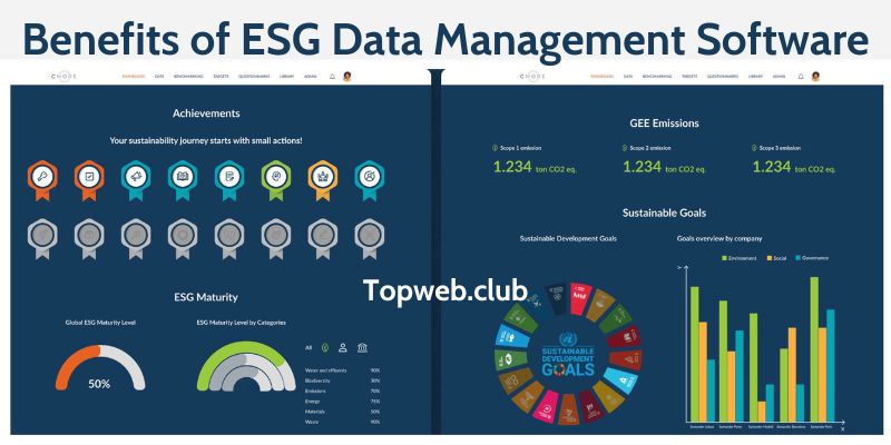 Benefits of ESG Data Management Software
