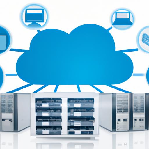 A complex cloud networking setup that keeps businesses running smoothly